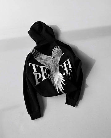 Teach Peace Pullover Hoodie