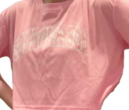 Women’s Pink San Diego Crop Top