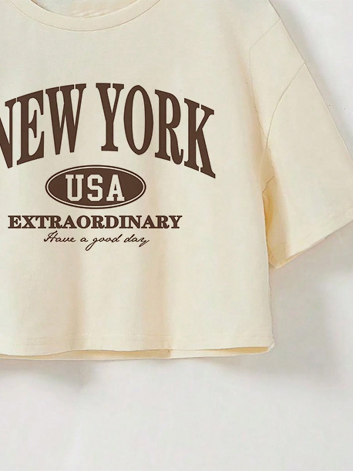 Women’s Graphic Crop Top – Los Angeles | Adventure Summer | New York