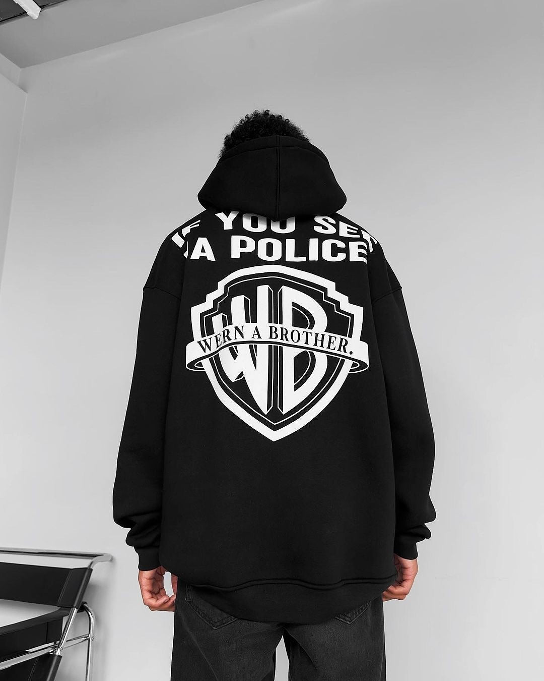 Wern A Brother Pullover Hoodie