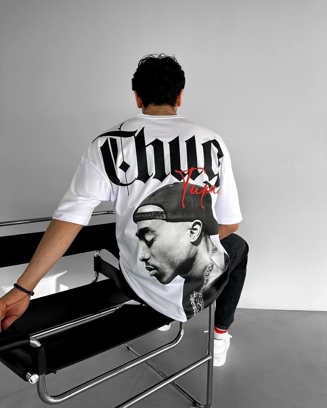 Thug Tupac Graphic T-Shirt