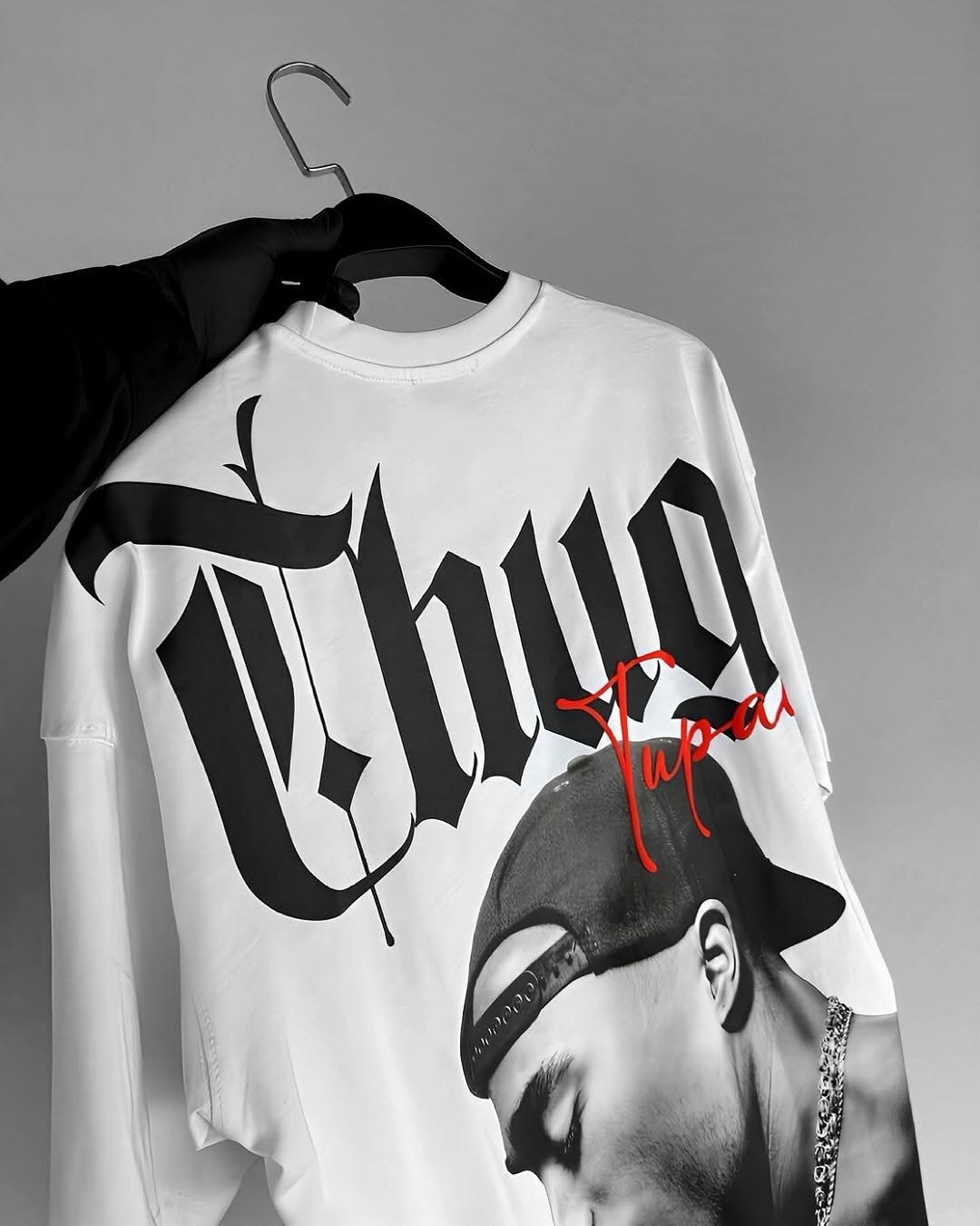 Thug Tupac Graphic T-Shirt